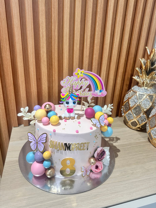 Unicorn Theme Cake