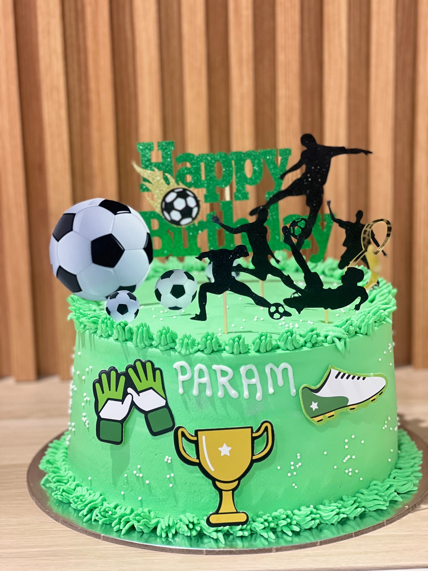 Soccer Theme Cake