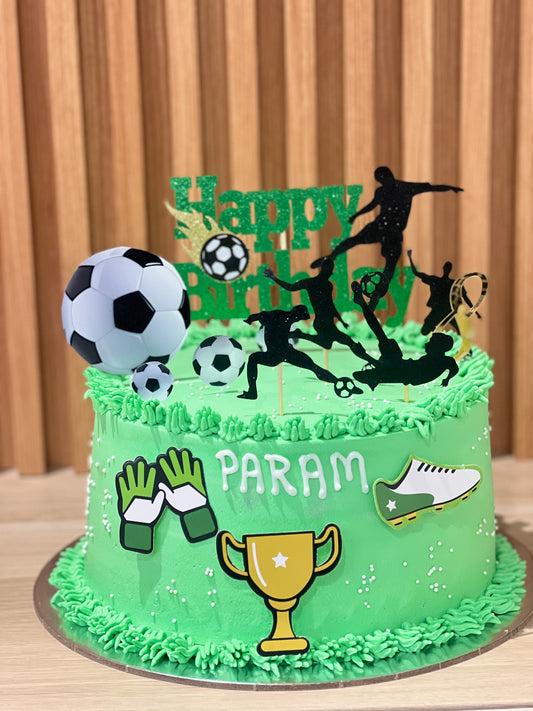 Soccer Theme Cake