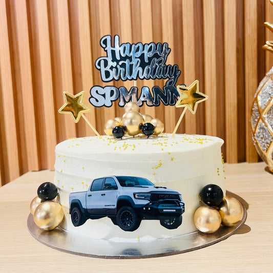 Custom Car Theme Cake