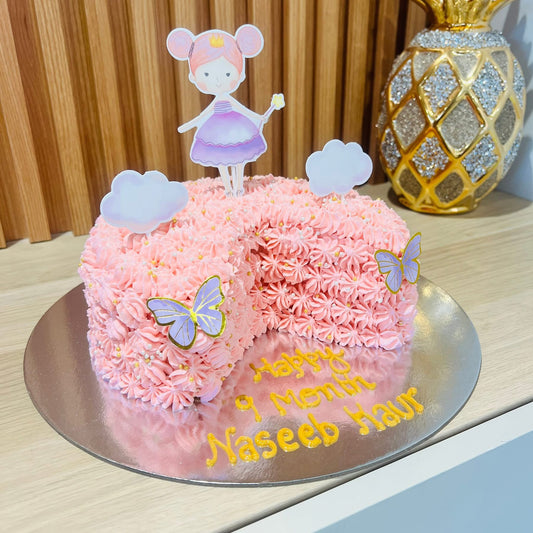 Ballerina Theme Birthday Cake