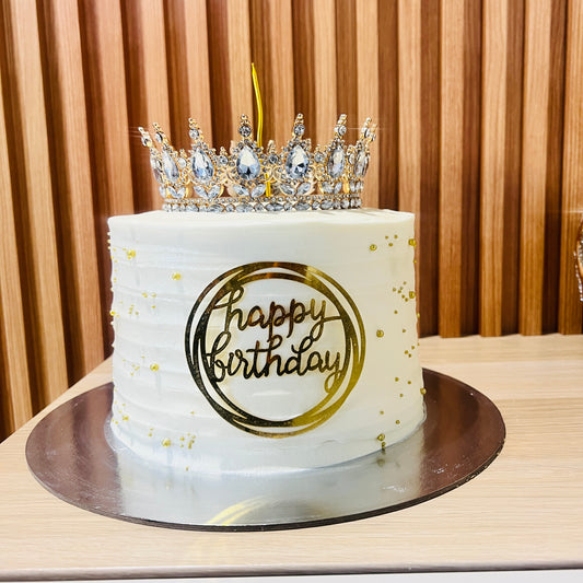 Crown Theme Cake