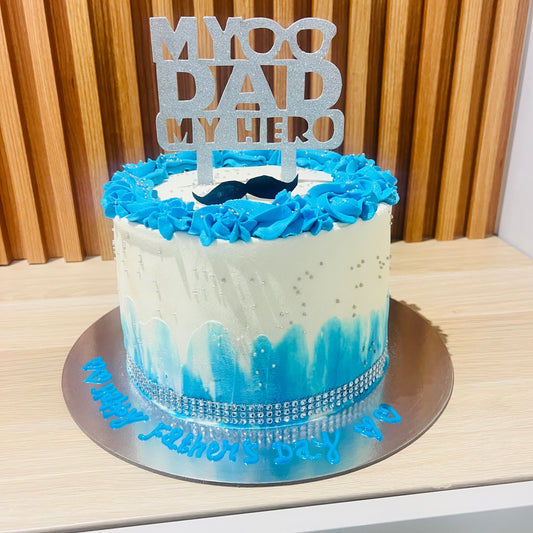 My Dad Is My Hero Cake
