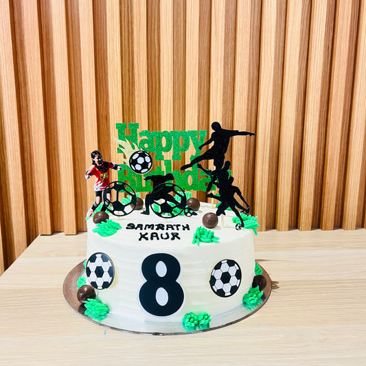 Soccer Theme Cake