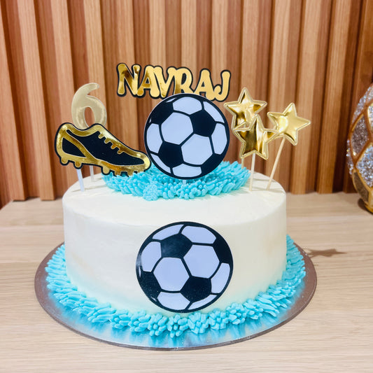 Soccer Theme Cake