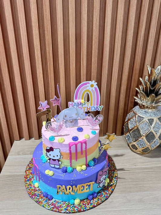 Hello Kitty Theme Cake