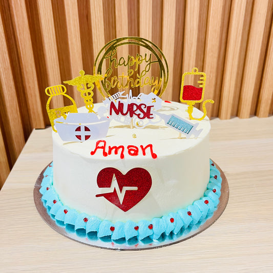 Nurse/Medical Theme Cake
