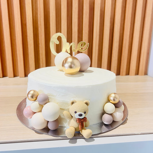 First Birthday Theme Cake