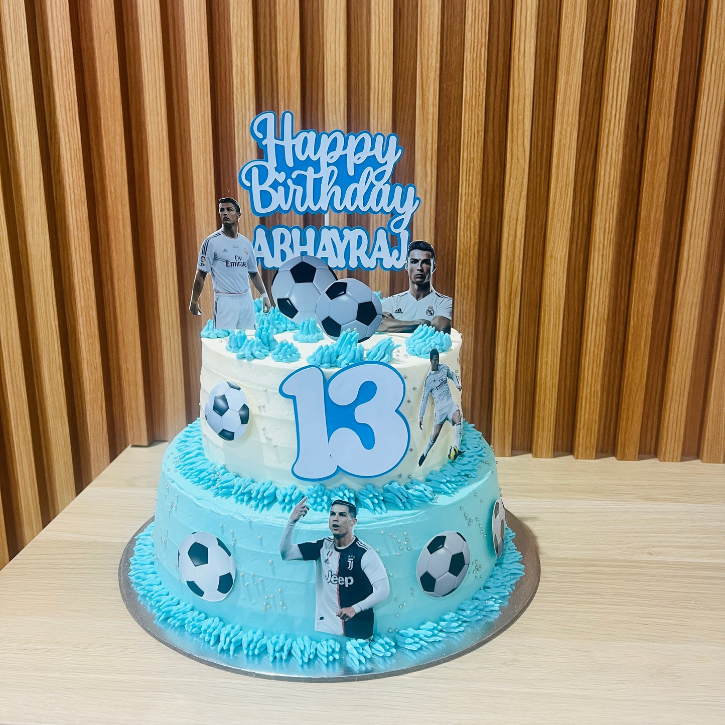 Ronaldo Theme Cake