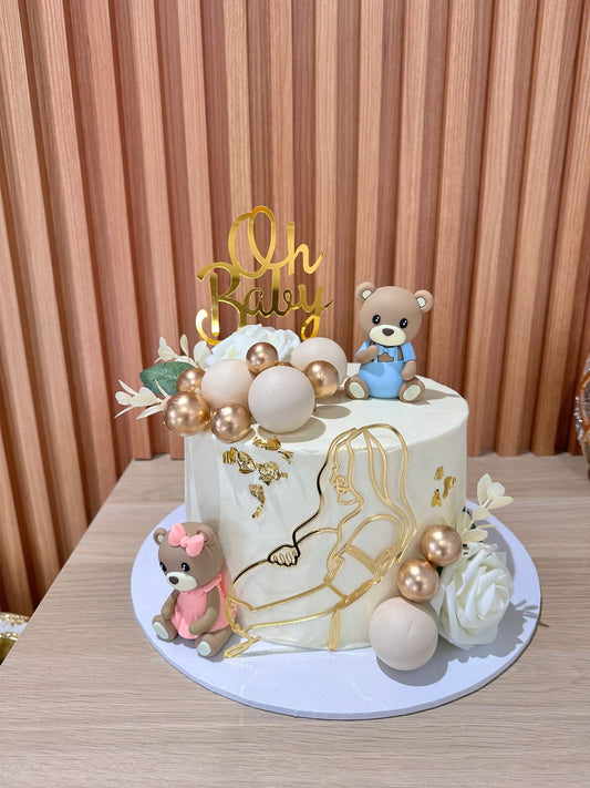 Oh Baby Theme Cake