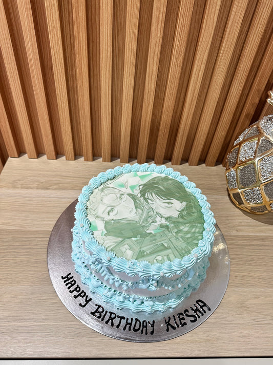 Anime Theme Cake