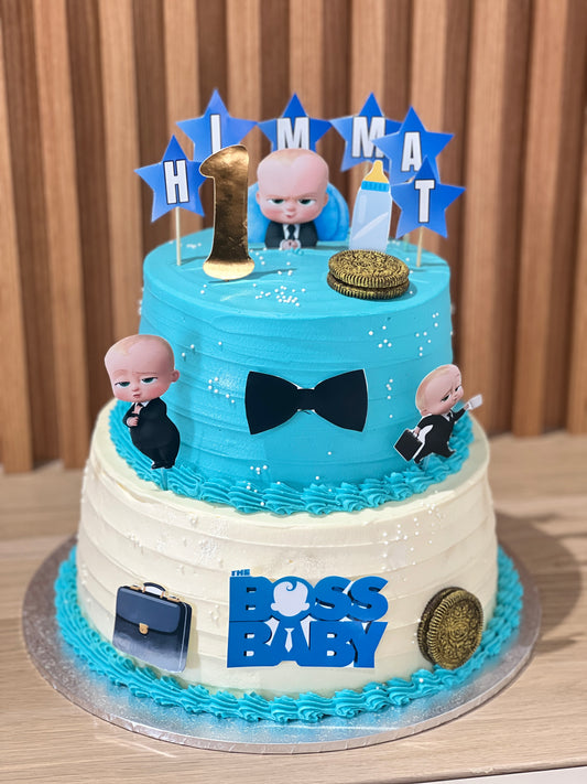 Boss Baby Theme Cake