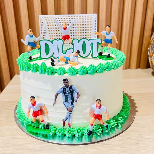 Soccer Theme Cake