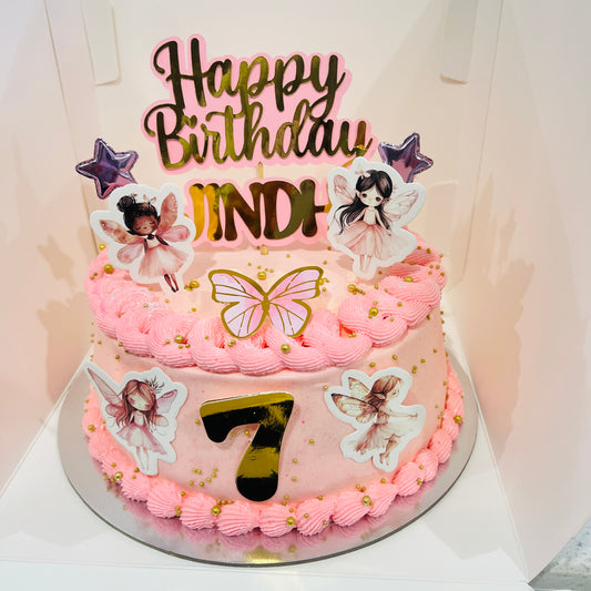 Fairy Theme Cake