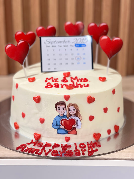 Happy Anniversary Cake
