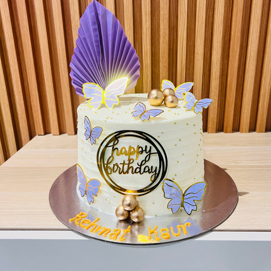 Butterfly Theme Cake