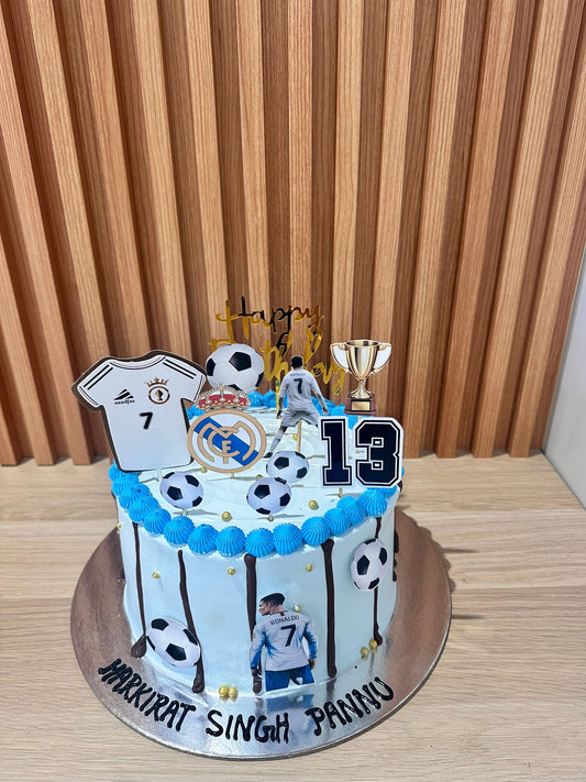 Soccer Theme Cake