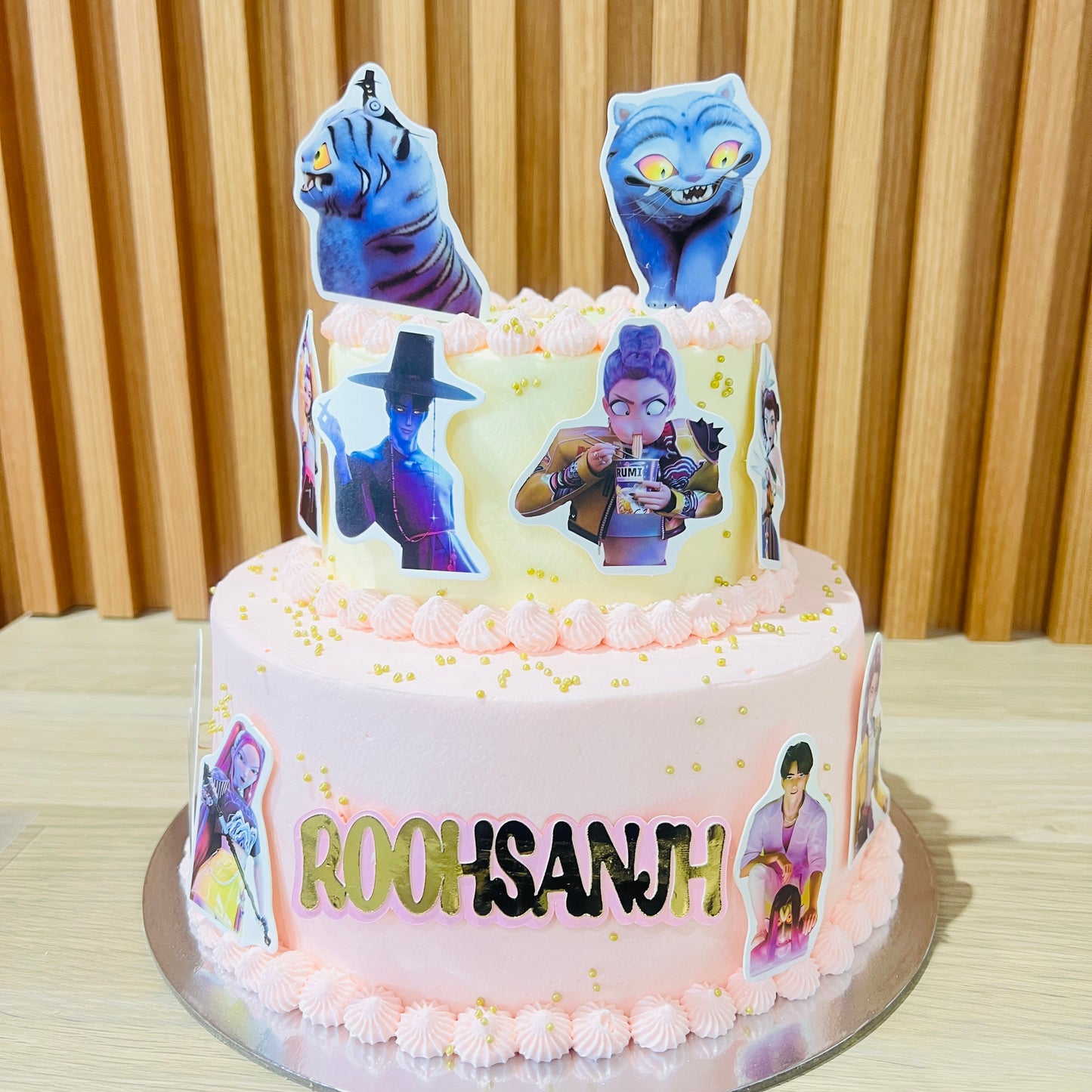 ‘K Pop Demon Hunters’ Theme Cake