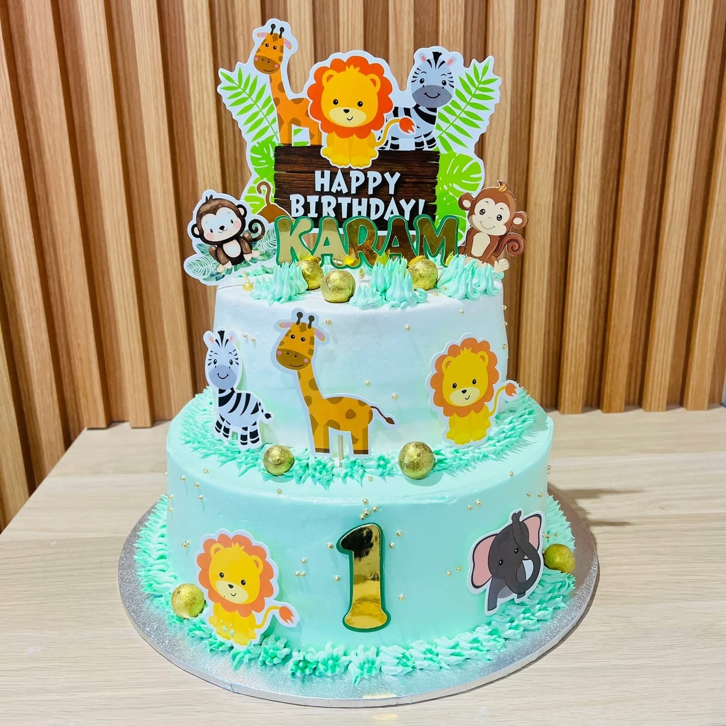 Jungle Theme Cake