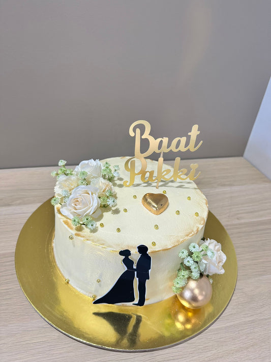 Marriage Anniversary Cake ‘Baat Pakhi’