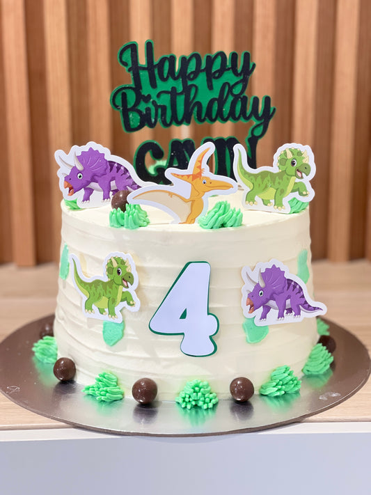 Dinosaur Theme Cake