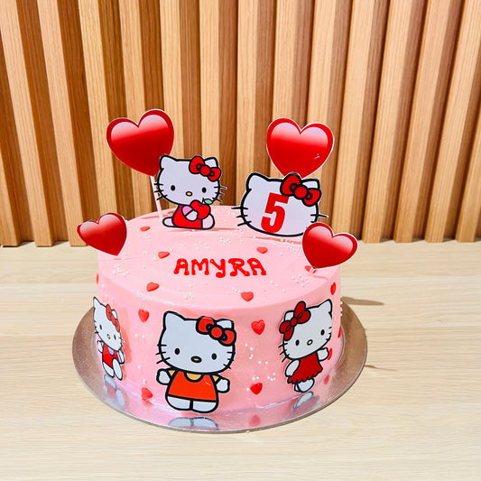Hello Kitty Theme Cake