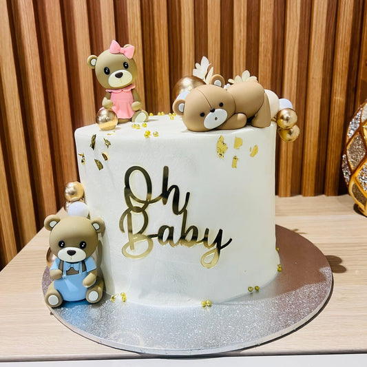 Oh Baby Theme Cake