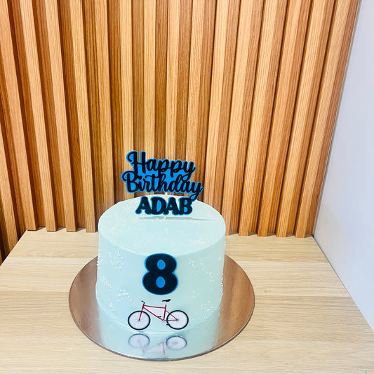 Biking Theme Cake