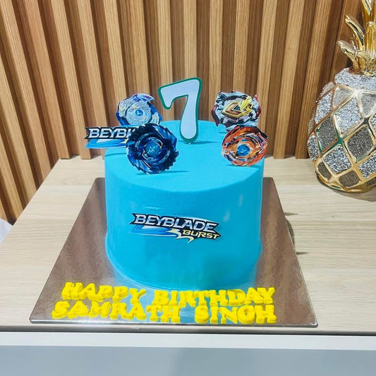 Beyblade Theme Cake