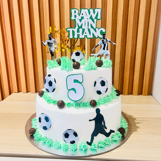 Soccer Theme Cake