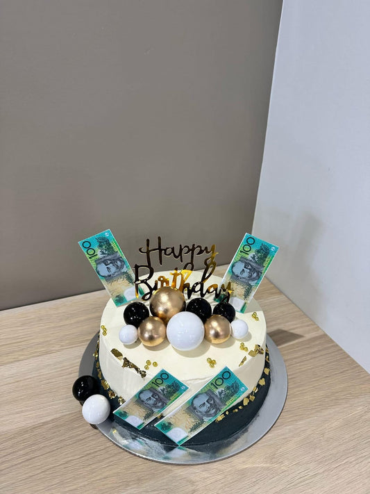 Money Theme Cake