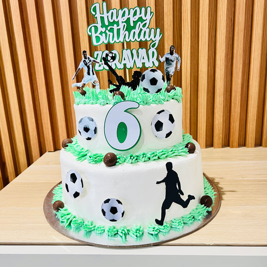 Soccer Theme Cake