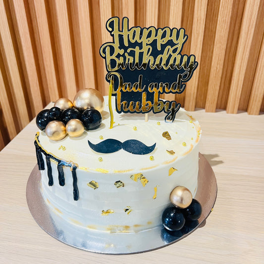 Happy Birthday Father Theme Cake