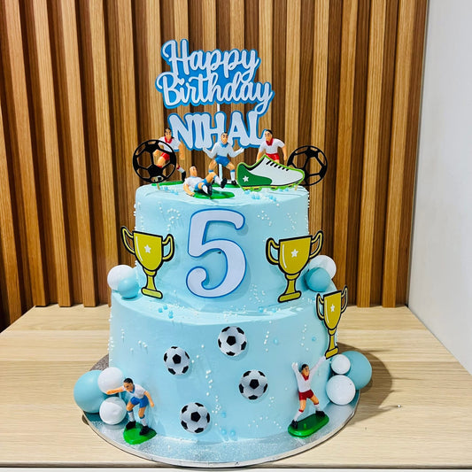 Soccer Theme Cake