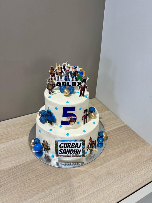 Roblox Theme Cake