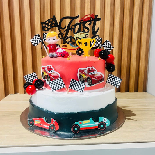 Child Car Theme Cake
