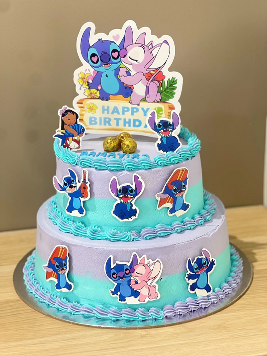 Lilo & Stitch-themed birthday cake